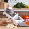 Adjustable Mandoline Slicer for Kitchen,Stainless Steel Vegetable Chopper Veggie Chopper