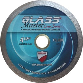 RTC Products DB45GM 4.5 in. Glass Master Laser Series Diamond Blade