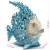 Hodao Coral Fish Figurines - Summer Sea Tropical Decor for
