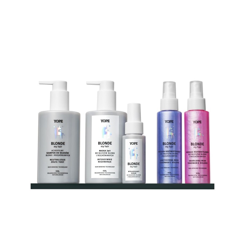 YOPE 2-in-1 MASK FOR BLONDE AND LIGHTENED HAIR | NEUTRALIZES