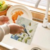 LARTSFRO Bird Swedish Dishcloths for Kitchen, Swedish Dish Cleaning Cloths