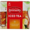 Community Coffee Signature Iced Tea, 48 Family Size Tea Bags,