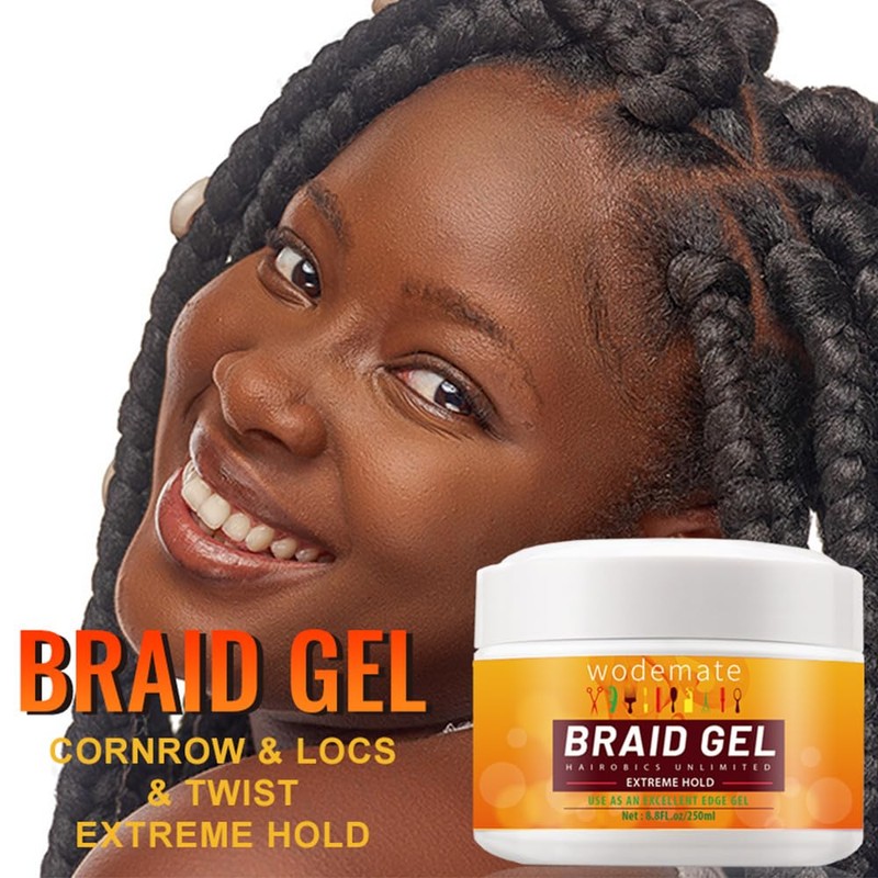 Braided Gel with Good Support for Twists, Curls, Braids and