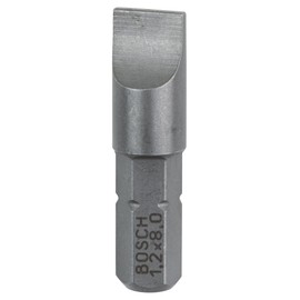 Bosch 2607001468 Extra Hard Screwdriver Bit, 1.2mm x 8.0mm, 25mm Length, Blue