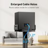 PERLESMITH Universal Speaker Stands for Surround Sound -Height Adjustable Extend