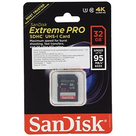SANDISK SECURE DIGITAL 32GB EXTREME PRO - SDSDXPA-032G-A75