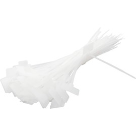 100pcs Audiophile Tagged Binding Nylon Marking Tie Marker Tie Binding Band Name Tag 4x200mm