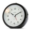 Acctim Neve Analogue Alarm Clock Non Ticking Sweep Quartz Luminous