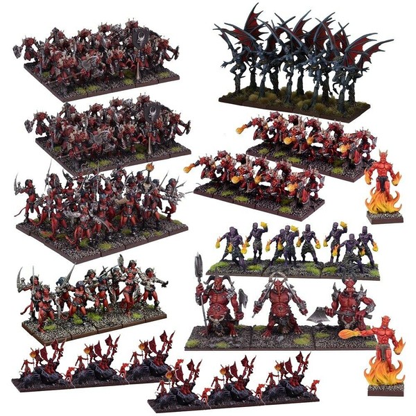 Mantic Games MGKWA109 Abyss Army Miniature Game, Multi-Colour