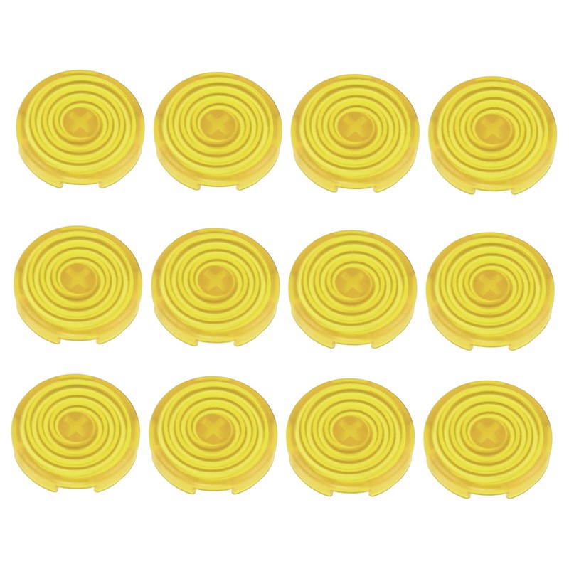 12pcs Arcade Button Cover Replace Mechanical Push Button Cover for