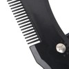 Beard Shaping Template, Rotated Comfortable Men's Goatee Beard Lineup Tool