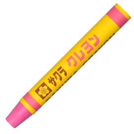 Sakura Cray-Pas LY Bara #20-10P Crayons, Pink, 10 Pieces