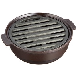 Endoshoji QGL13 Commercial Griddle Pot, Aluminum, Made in Japan