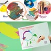 Paper Palette Gouache Acrylic Watercolor Painting Plate Laminated Paper for