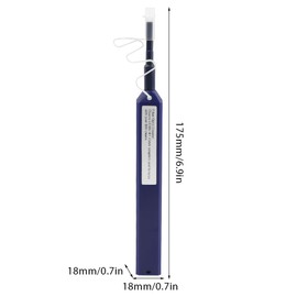 BWWNBY 2pcs Fiber Optic Cleaner Pen, Fiber Optic Connector Cleaning Pen, Fiber Cleaning Pen Over 800 Cleans Times for 1.25mm LC 2.5mm SC/FC/STE2000