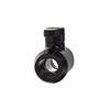 Bitspower G1/4" Mini Valve with Black Handle, Matte Black, Body