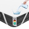 Komfortec Waterproof Mattress Protector 200 x 200 cm, Breathable, Crinkle