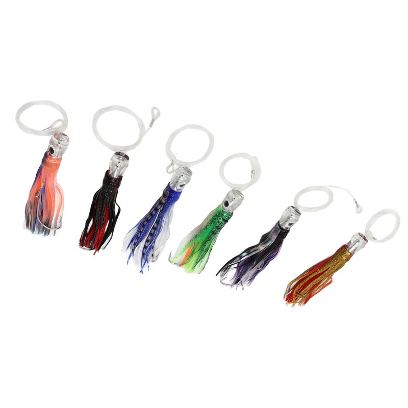 6pcs 25cm Saltwater Trolling Lure Saltwater Casting and Trolling Swimbait