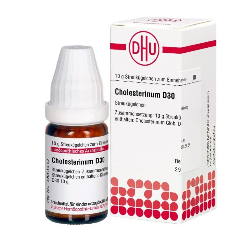 Cholesterol D30 DHU Globules, 10 g Globules