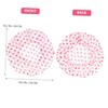 FOMIYES Sets Elastic Band Shower Caps for Women Bathing Cap