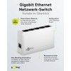 goobay 64563 Gigabit Ethernet Network Switch 5 Port / LAN