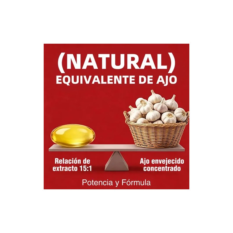 Capsulas-de-ajo Natural 300 Cápsulas Blandas-de-ajo