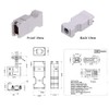 xiwai FireWire IEEE 1394 6-Pin CN3 Female SM-6E I/O Connector,