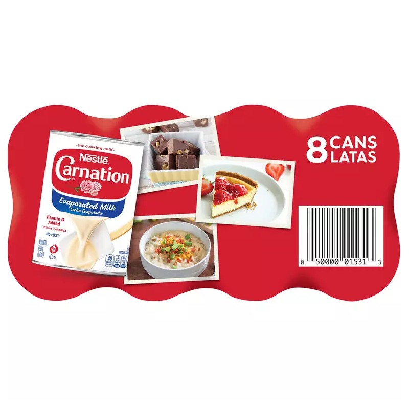 Carnation Evaporated Milk (12 oz/can ., 8 pk.)