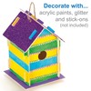 Baker Ross EF665 Wooden Birdhouse Kits (Pack Of 2) For