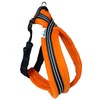 CosyDogs High Visibility Fleece Dog Harness in Orange: Size 3