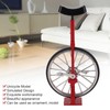 Unicycle Model Simulated Vivid Design Beautiful Exquisite Textured Alloy Mini