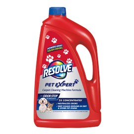 Resolve Carpet Cleaner for Steam Machines, Red, 48 Fl Oz