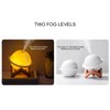 Mini Planet Humidifier LED Moon Lamp Diffuser Rechargeable Planetary USB