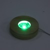 Base de luz LED, material de madera con base de