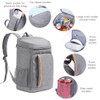 Cooler Backpack Waterproof Insulated Backpack Leak-Proof Grocery Cooler Bag for