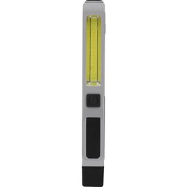 Müller-Licht Mobiles LED Arbeitslicht für flexibles Arbeiten, robustes Design mit Magnet und Haken für freihändiges Arbeiten, Multifunktional mit Frontlicht und Taschenlampe, 6500K