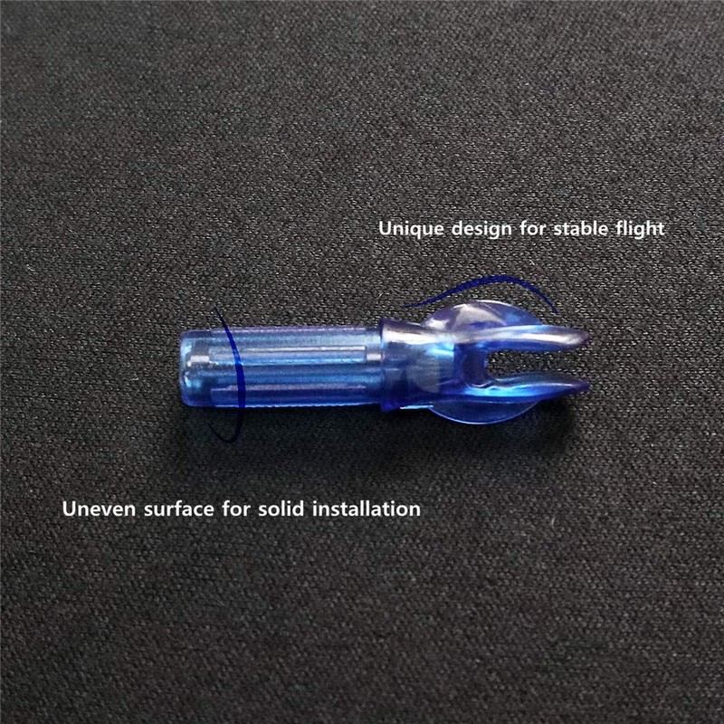Zhan Yi Arrow Knocks 6.2MM(0.244-0.246”) 60 Pack Accessories Insert Nocks