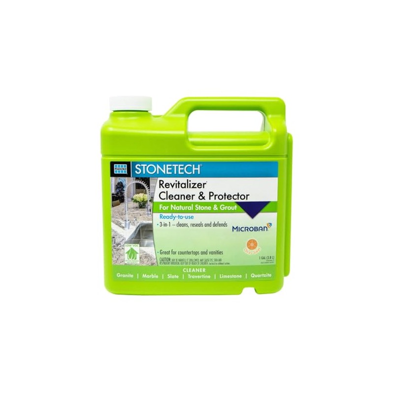 StoneTech Revitalizer Cleaner & Protector, 1 Gallon (3.785L) Bottle, Citrus