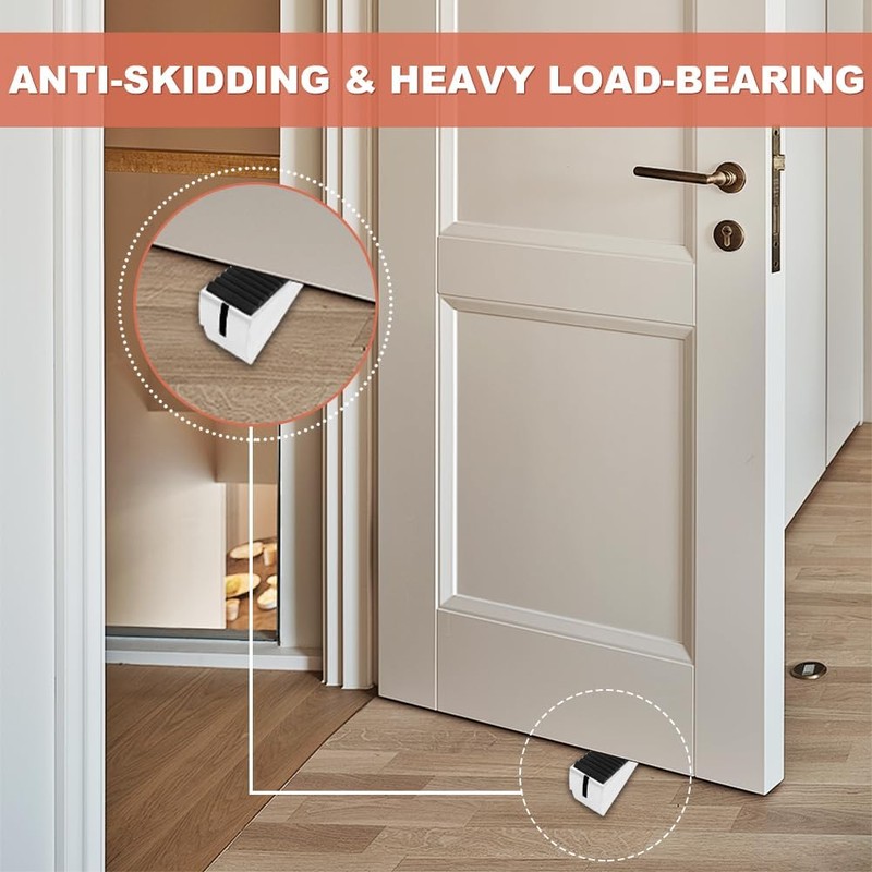 FACAICAI Door Stopper Heavy Duty Stoppers Wedge Tall Door Stop