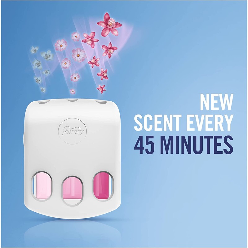 Febreze 3Volution Air Freshener Plug In Refill 60ML Cotton Fresh,