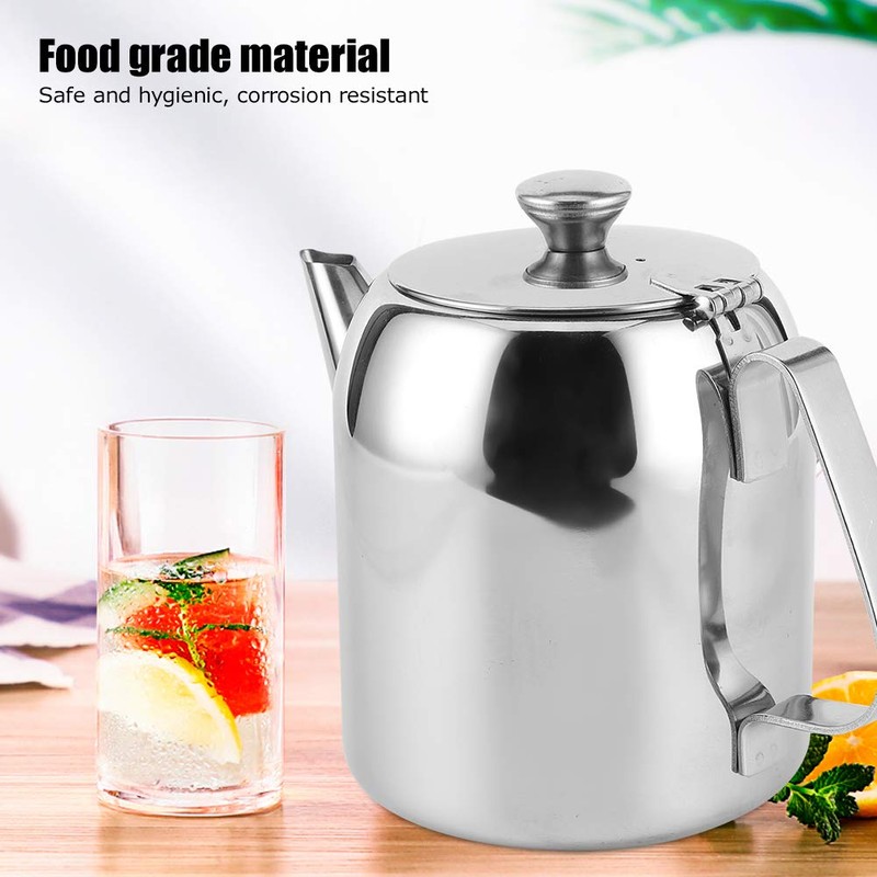 Tea Kettle, Stainless Steel Teapot Coffee Pot Cold Water Kettle