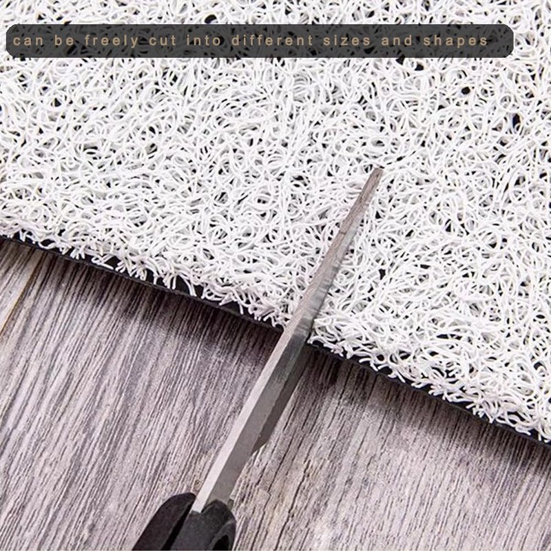 Shower Mats for Inside Shower, Square Loofah Shower Mat Non