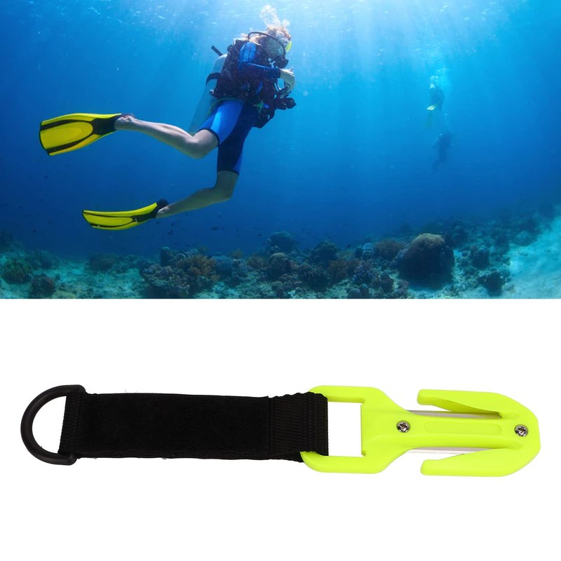 Pasamer Scuba Diving Strap Cutter, Double-Sided Diving Cutting Blade, Sharp