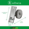 Rollwin Roller Shutter Belt Winder Flush-Mounted 105 mm Hole Spacing