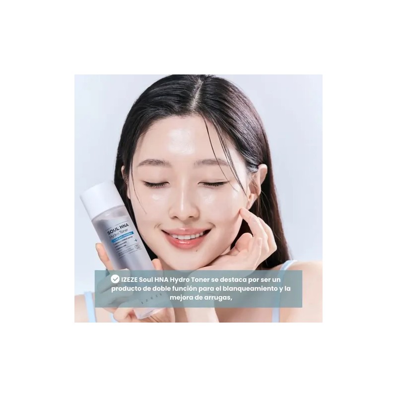 IZEZE Tonico Hidratante Coreano 150ml Esencia Liquida Con 8 Acidos
