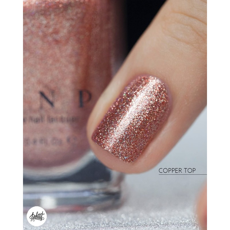 ILNP Copper Top - Copper Holographic Metallic Nail Polish