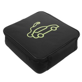 SEWOART Ev Charging Cable Storage Bag Durable Cable Organizer Pouch for Electric Vehicle Chargers Multifunctional Car Accessory for Daily Use Compact and Convenient Design