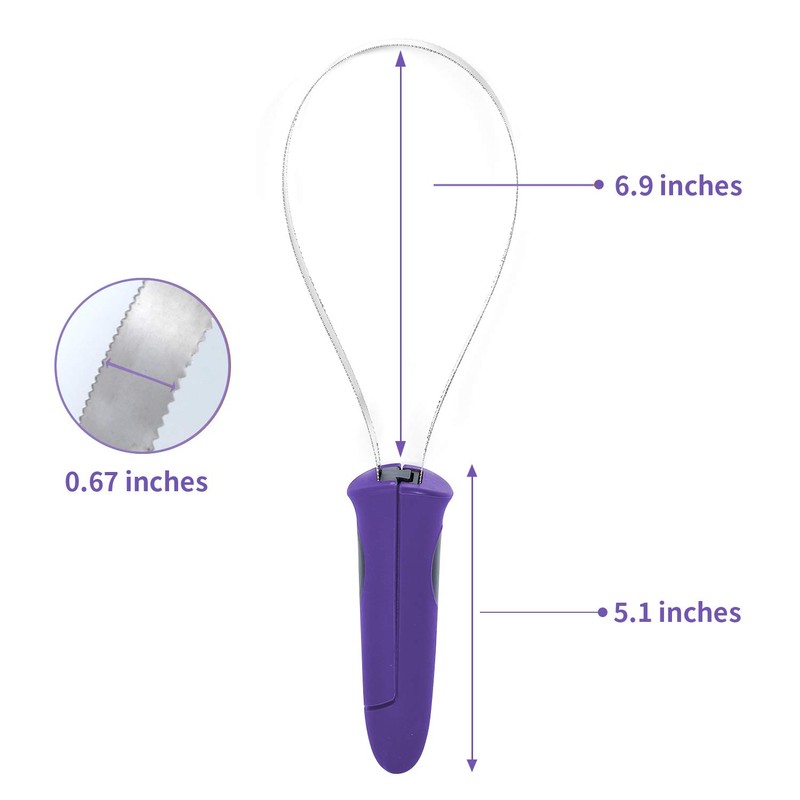 BOTH WINNERS Dual-Sided Shedding Blade with Stainless Steel Blade, De-Shedding