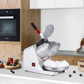 Smartxchoices Electric Ice Shaver Machine Shaved Ice Maker Snow Cone Maker 143 lbs for Home and Commerical Use,Party,Gathering(300B)