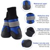 Payanwin Dog Boots, Waterproof and Non-Slip Dog Shoes, Adjustable Lacing/with